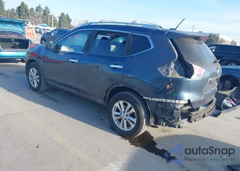 2016 Nissan Rogue Sv from USA, damaged, VIN KNMAT2MV4GP657107